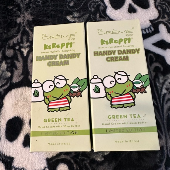 🆕 The Creme Shop - Keroppi • Handy Dandy Cream [Green Tea] 🍵 - Picture 2 of 2